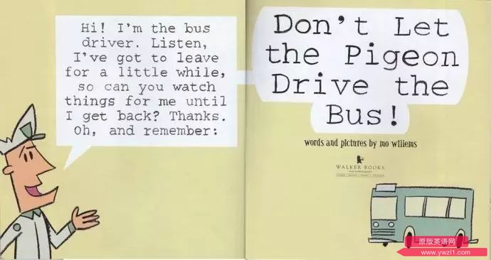 英语经典绘本 Don't Let the Pigeon Drive the Bus(别让鸽子开公交)PDF文档+视频+MP39741 作者:sky 帖子ID:93 