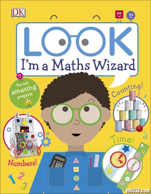 DK LOOK系列之我是数学奇才 I'm a Maths Wizard 2019 PDF英文版1697 作者:sky 帖子ID:248039 