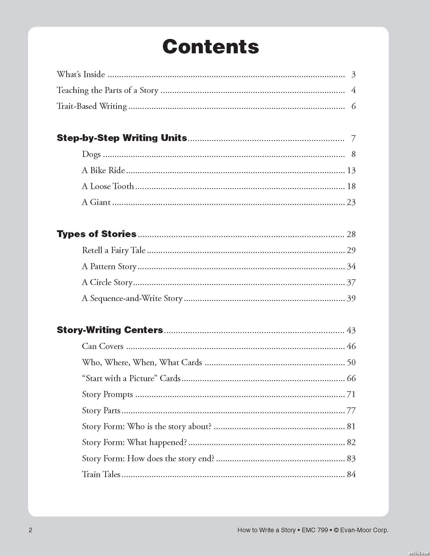 Evan Moor - How to write a story 系列写作丛书8778 作者:sky 帖子ID:248042 