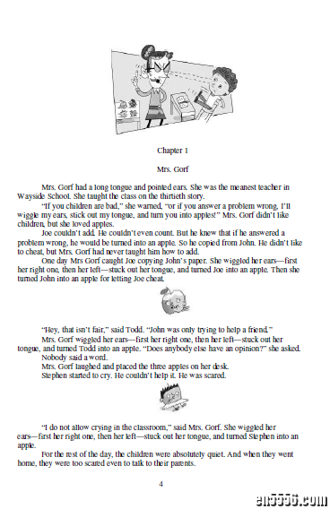 Wayside School 歪歪小学 英文原版全集5部 mobi+epub+mp3 桥梁书6725 作者:sky 帖子ID:248102 