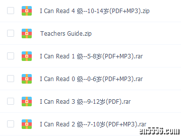 I Can Read 第0至4级 音频+PDF+指导手册含饼干狗，little bear，Fancy Nancy，Arthur ,青蛙和蟾蜍等等3302 作者:sky 帖子ID:248123 