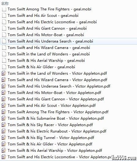 Tom Swift科学类童书全套(pdf+mobi) 提高孩子对科学的兴趣4201 作者:sky 帖子ID:248195 