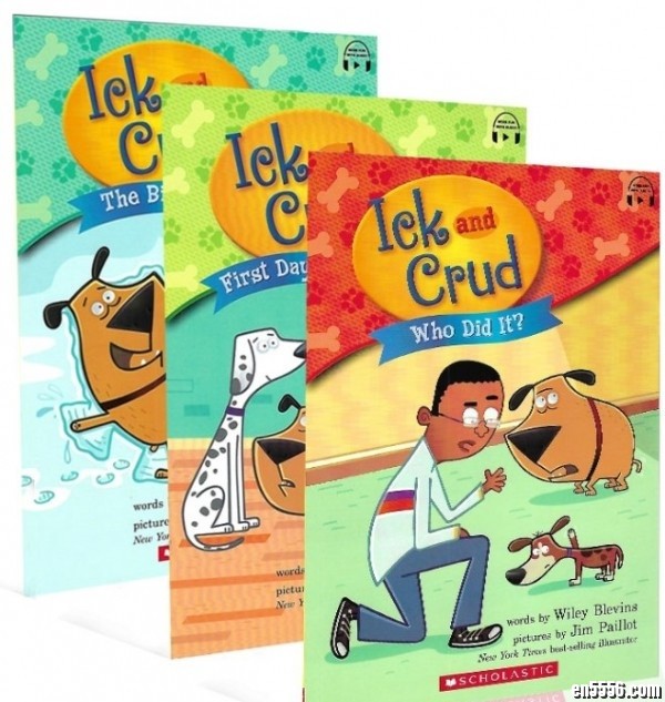 Scholastic学乐桥梁书-Ick and Crud 胖狗和瘦狗-原版音频分享9500 作者:one 帖子ID:248272 