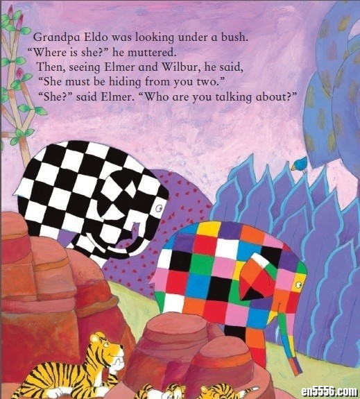 花格子大象Elmer the Patchwork Elephant绘本（英文版）下载4621 作者:one 帖子ID:248300 