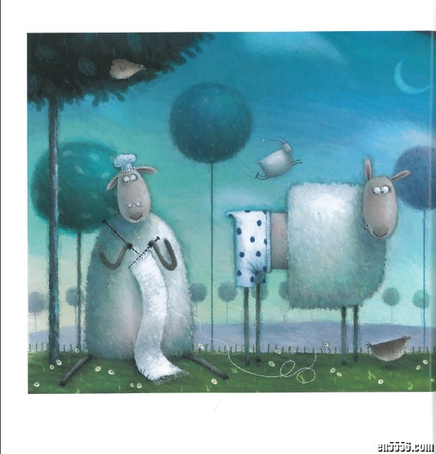 ［自扫绘本］Russell the Sheep《小羊罗素睡不着》1777 作者:one 帖子ID:248317 