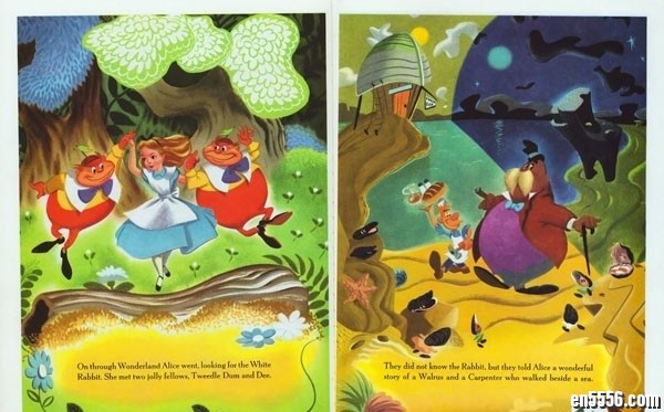 爱丽丝梦游仙境 迪斯尼绘本 Alice in Wonderland (PDF格式/两个版本/百度网盘)4287 作者:one 帖子ID:248383 