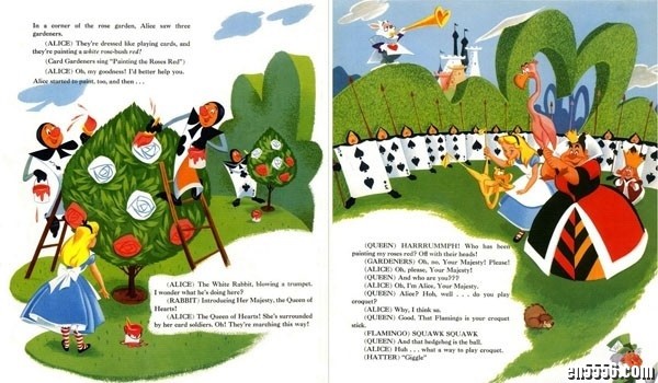 爱丽丝梦游仙境 迪斯尼绘本 Alice in Wonderland (PDF格式/两个版本/百度网盘)5613 作者:one 帖子ID:248383 