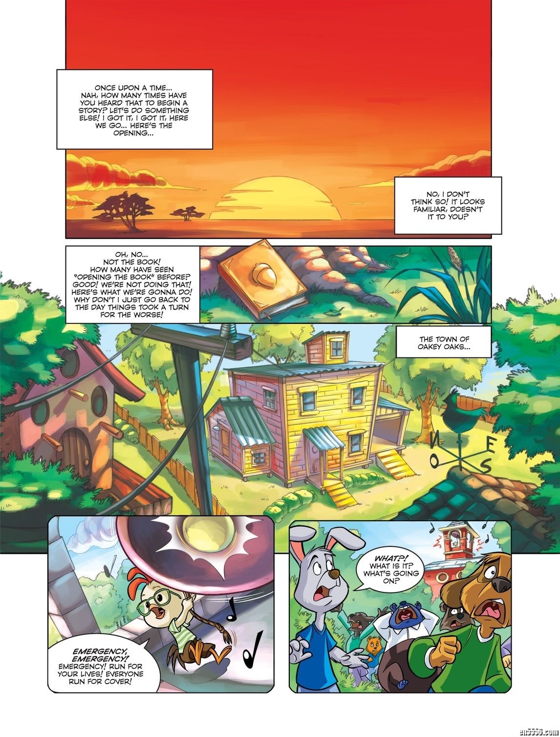 迪士尼动画 Chicken Little 高清PDF漫画版 百度云9819 作者:one 帖子ID:248399 