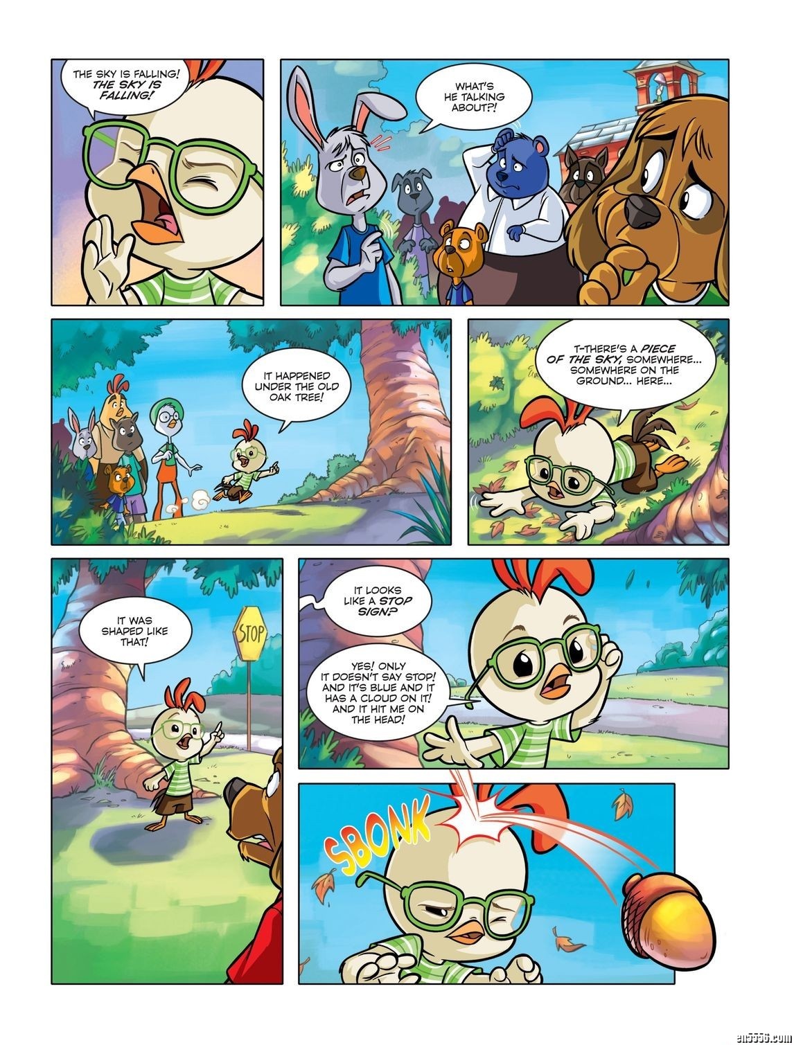 迪士尼动画 Chicken Little 高清PDF漫画版 百度云2599 作者:one 帖子ID:248399 