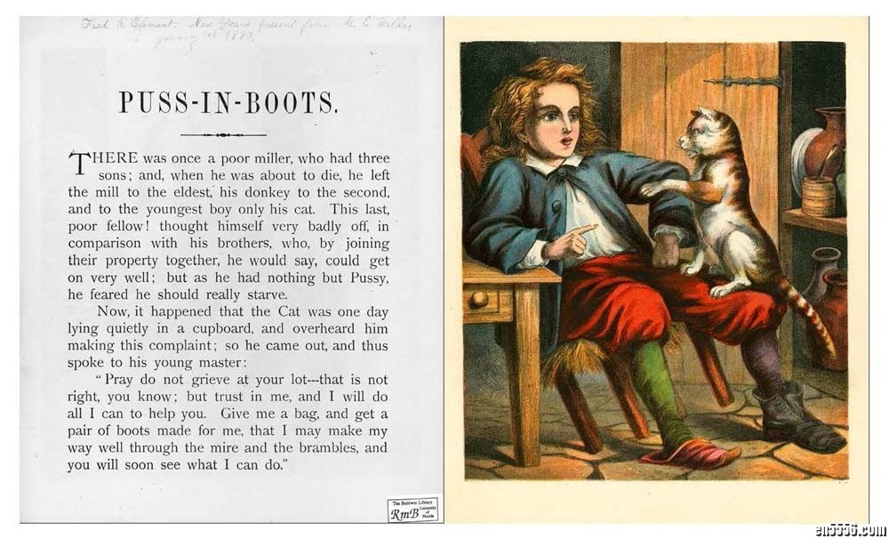 穿靴子的猫 Puss in Boots 英文原版绘本 百度云盘615 作者:one 帖子ID:248420 