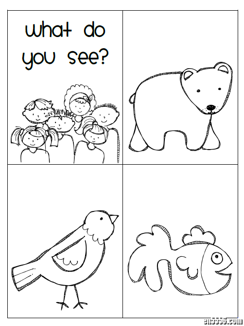 Brown Bear, Brown Bear, What do you see? 的练习册9803 作者:one 帖子ID:248425 