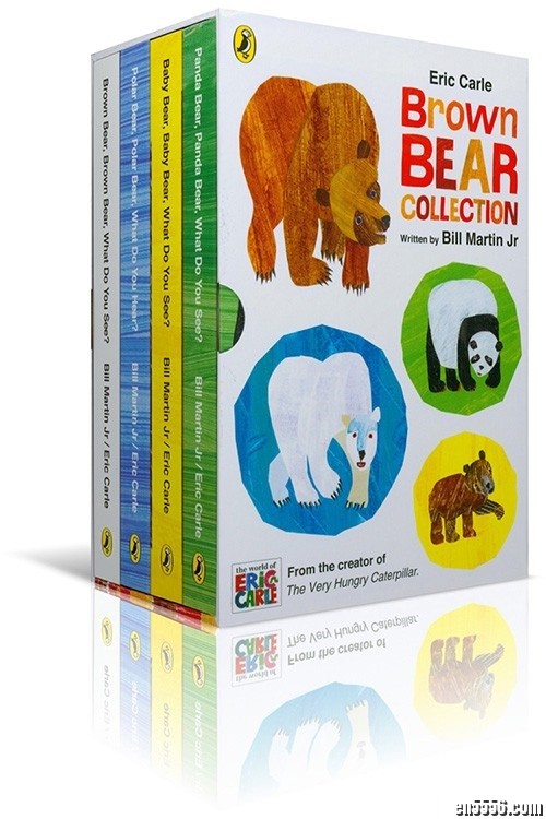 艾瑞卡尔代表作 Brown Bear collection（全4册）全套音频8281 作者:one 帖子ID:248442 