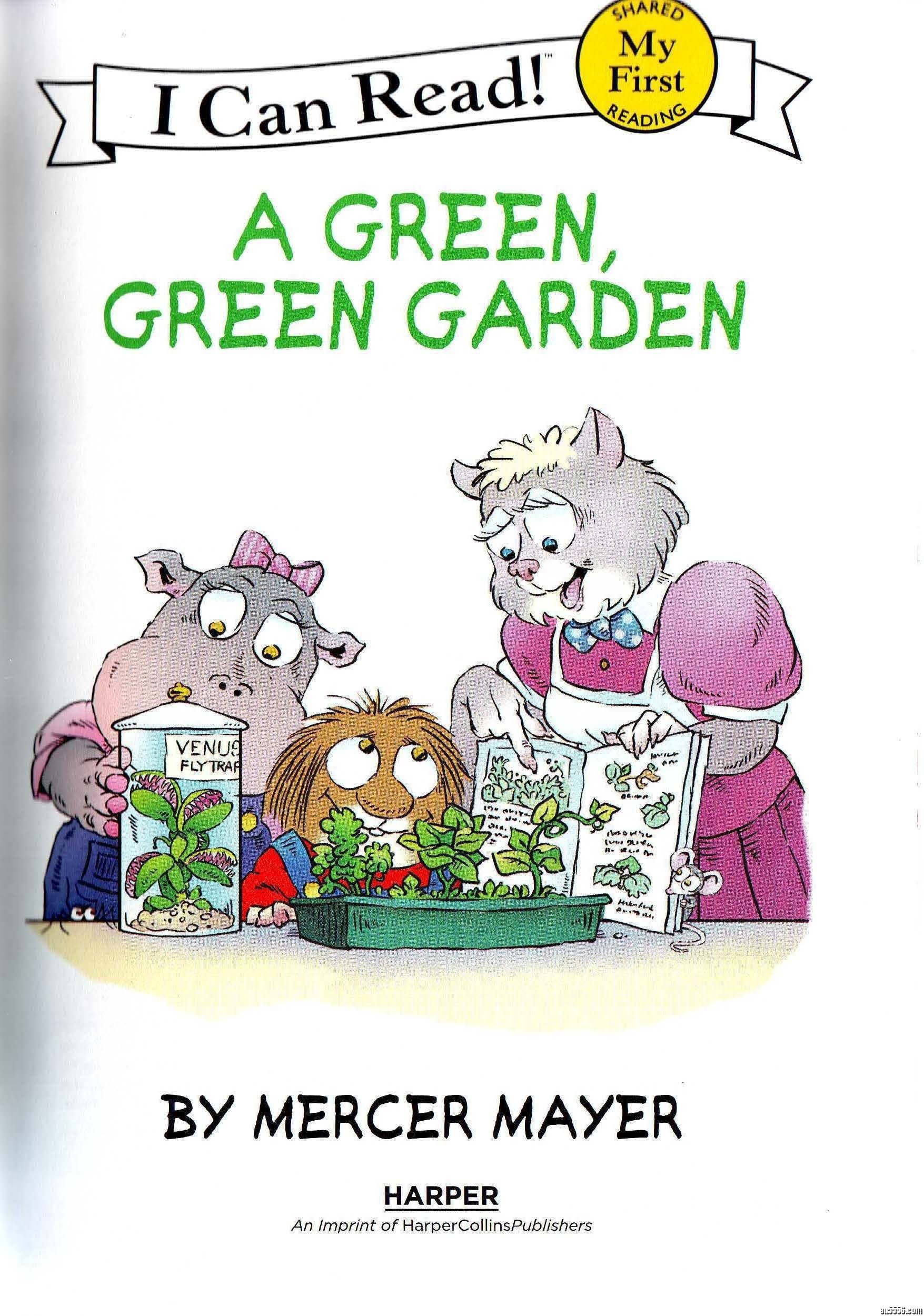 A Green,Green Garden 带音频动画的翻页书 原版英语绘本6872 作者:one 帖子ID:248460 