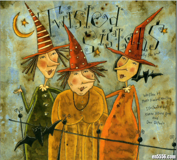 搞笑惊险题材英语绘本 Twisted Sistahs (PDF格式)1829 作者:one 帖子ID:248501 