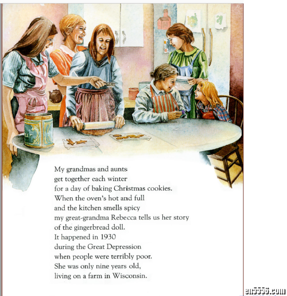姜饼娃娃 The Gingerbread Doll (PDF) 英语绘本3966 作者:one 帖子ID:248514 