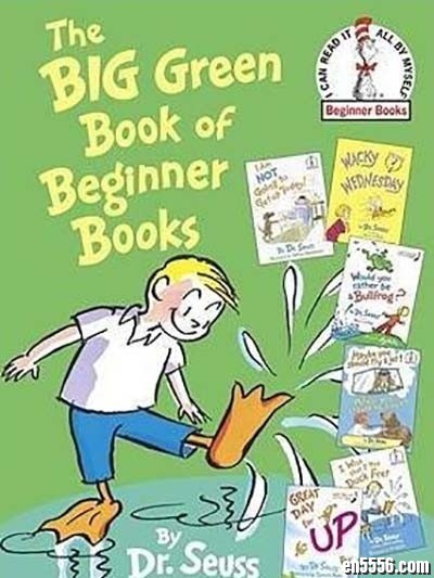苏斯博士大绿书 The Big Green Book of Beginner Books 音频5册 原版英语绘本8041 作者:one 帖子ID:248522 