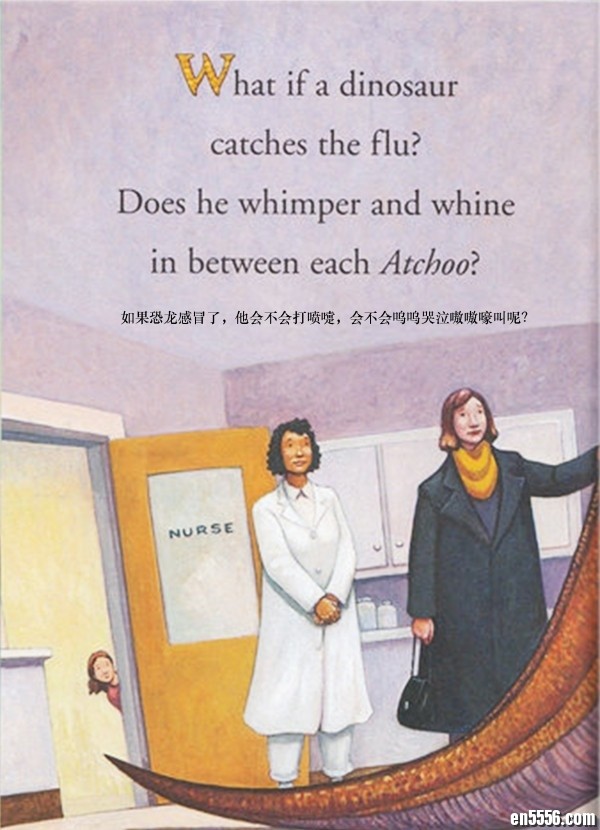 家有恐龙系列之《How Do Dinosaurs Get Well Soon》中英双语小册子打印版 原版英语绘本1358 作者:one 帖子ID:248568 