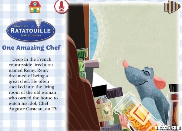 迪士尼故事: 料理鼠王 RATATOUILLE One Amazing Chef (PDF + MP3) 英语原版绘本7147 作者:one 帖子ID:248589 