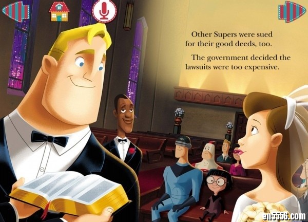 迪士尼故事: 超人总动员 THE INCREDIBLES The Supers Save the Day (PDF+MP3) 英语原版绘本6145 作者:one 帖子ID:248590 