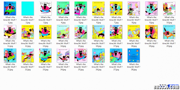 What's the Time, Mr Wolf？英语绘本PDF+MP4+MP3 - 廖彩杏推荐6059 作者:one 帖子ID:248658 