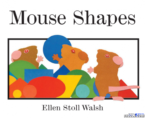 Mouse Shapes 英语原版绘本 高清PDF+音频+拓展手工2017 作者:one 帖子ID:248672 