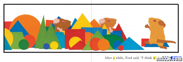 Mouse Shapes 英语原版绘本 高清PDF+音频+拓展手工3825 作者:one 帖子ID:248672 