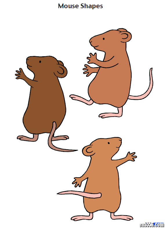 Mouse Shapes 英语原版绘本 高清PDF+音频+拓展手工8561 作者:one 帖子ID:248672 