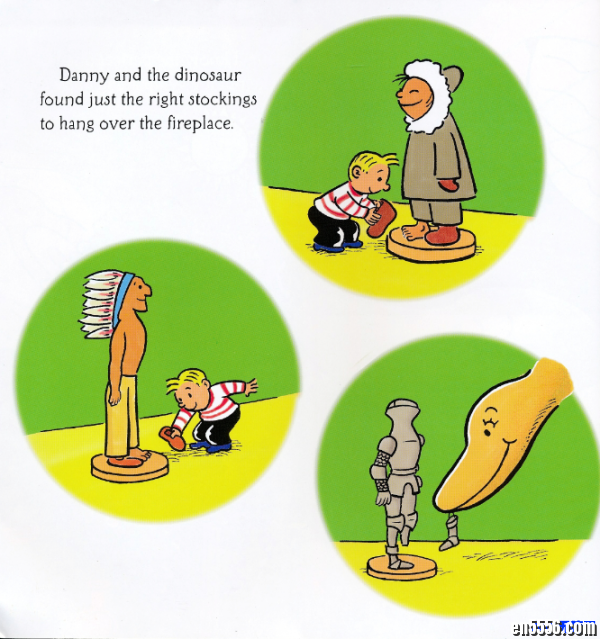 自扫高清圣诞主题绘本 《Danny and dinosaur--a very dino Christmas》和《‘t was the night  before Christmas》1874 作者:one 帖子ID:248673 