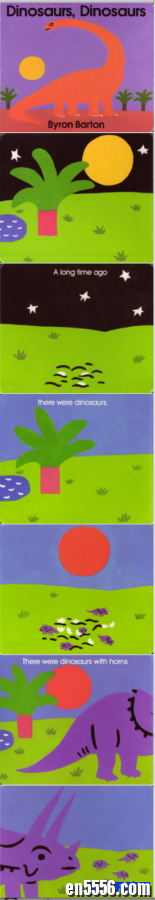 Dinosaur, Dinosaurs英语绘本 单页版/小册子版，双页版4276 作者:one 帖子ID:248684 