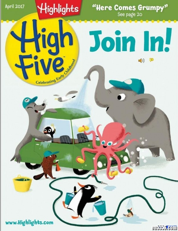 Highlights High Five - April 2017有声pdf（目前只做一期）5864 作者:one 帖子ID:248759 
