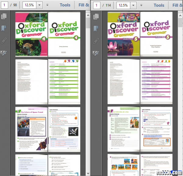Oxford Discover Grammar Student Book 4+5 (含Answer Key) 原版英语教材8520 作者:one 帖子ID:248764 