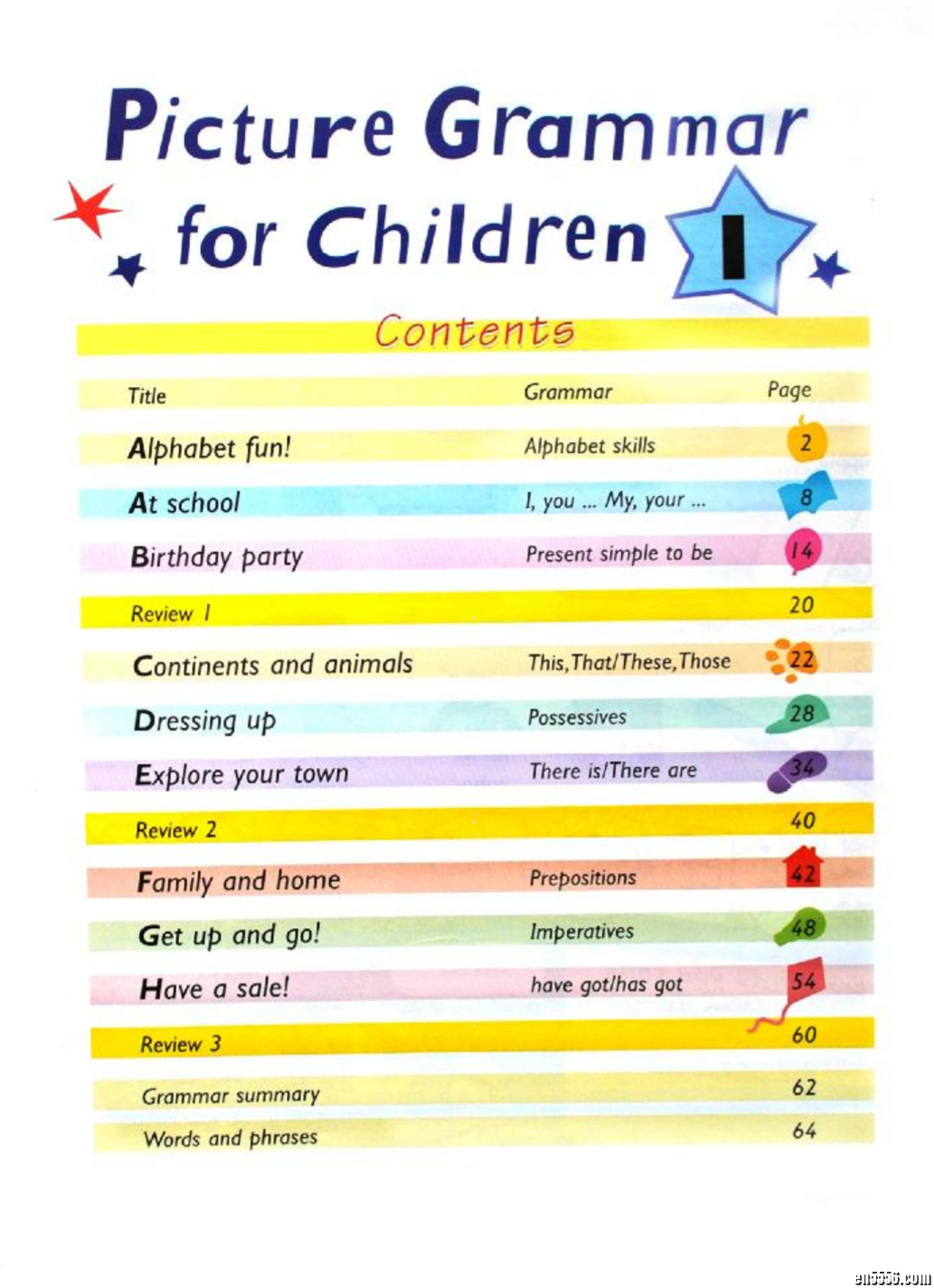 Picture Grammar for Children - Macmillan Education; illustrated edition94 作者:one 帖子ID:249323 