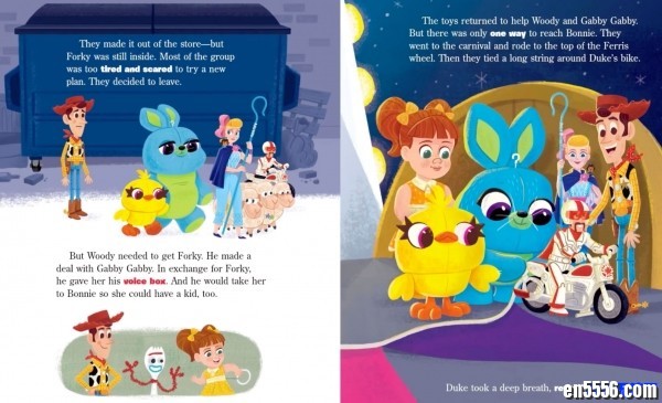 原版英语绘本 Toy Story 4 玩具总动员4，视频1080、音频、PDF9656 作者:one 帖子ID:249393 