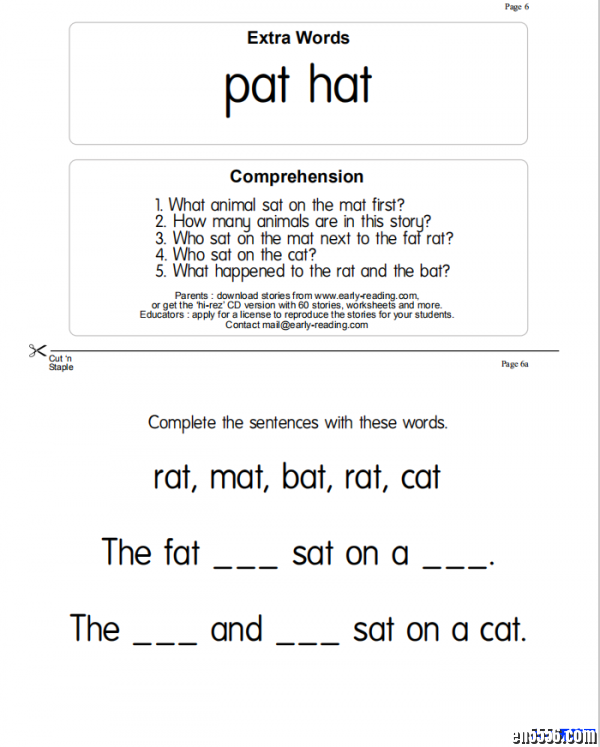 fantastic phonics 高清PDF绘本阅读 自然拼读解码阅读英语绘本 三册 60本6597 作者:one 帖子ID:249449 