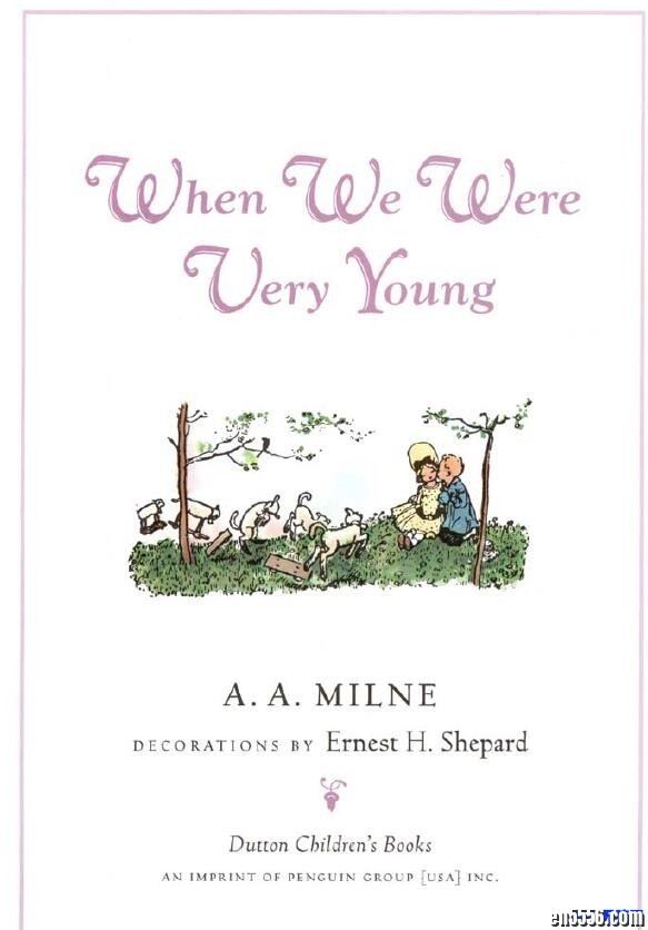 小熊维尼 WINNIE THE POOH 原著套装（Dutton，2009）3283 作者:one 帖子ID:249474 