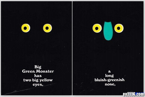 走开,绿色大怪兽 go away big green monster 英语绘本精读电子资源9156 作者:one 帖子ID:249489 