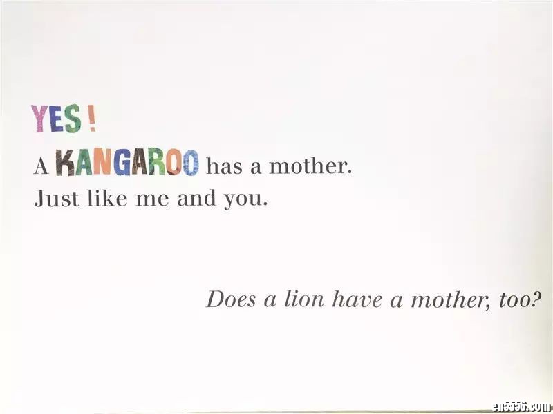 Does a kangaroo have a mother too 毛毛虫点读mp34397 作者:one 帖子ID:249495 