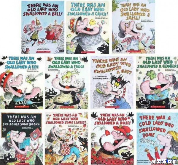 There was an old lady who swallowed a fly 系列11册视频-美国著名童书出版社-学乐Scholastic 出版141 作者:one 帖子ID:249497 