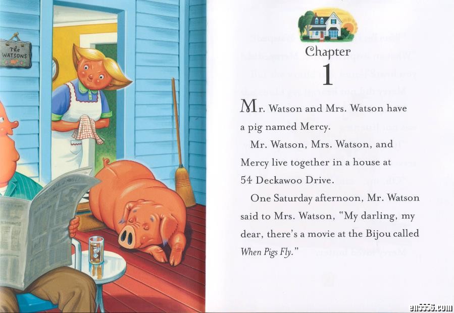 Mercy Watson 小猪梅西系列英语绘本 全六册 MP3+PDF 男孩女孩最爱6885 作者:one 帖子ID:249501 