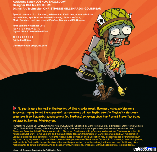 植物大战僵尸漫画（PVZ：花园战争）英文原版cbr 1~3卷7102 作者:one 帖子ID:249505 