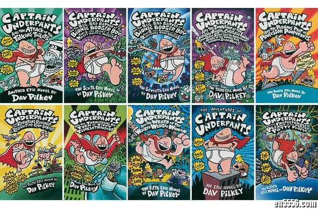 英美孩子最爱看的漫画书Captain Underpants内裤超人 绘本音频 49个MP3 700M820 作者:one 帖子ID:249518 