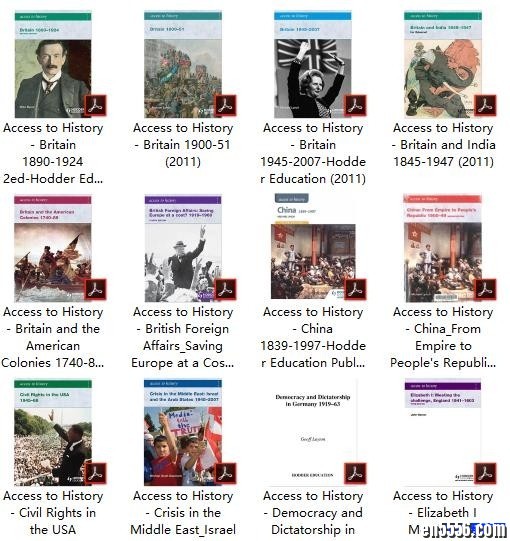 Jackson J. Spielvogel 著作系列，Access to History 系列，牛津经典著作系列等8857 作者:one 帖子ID:249532 