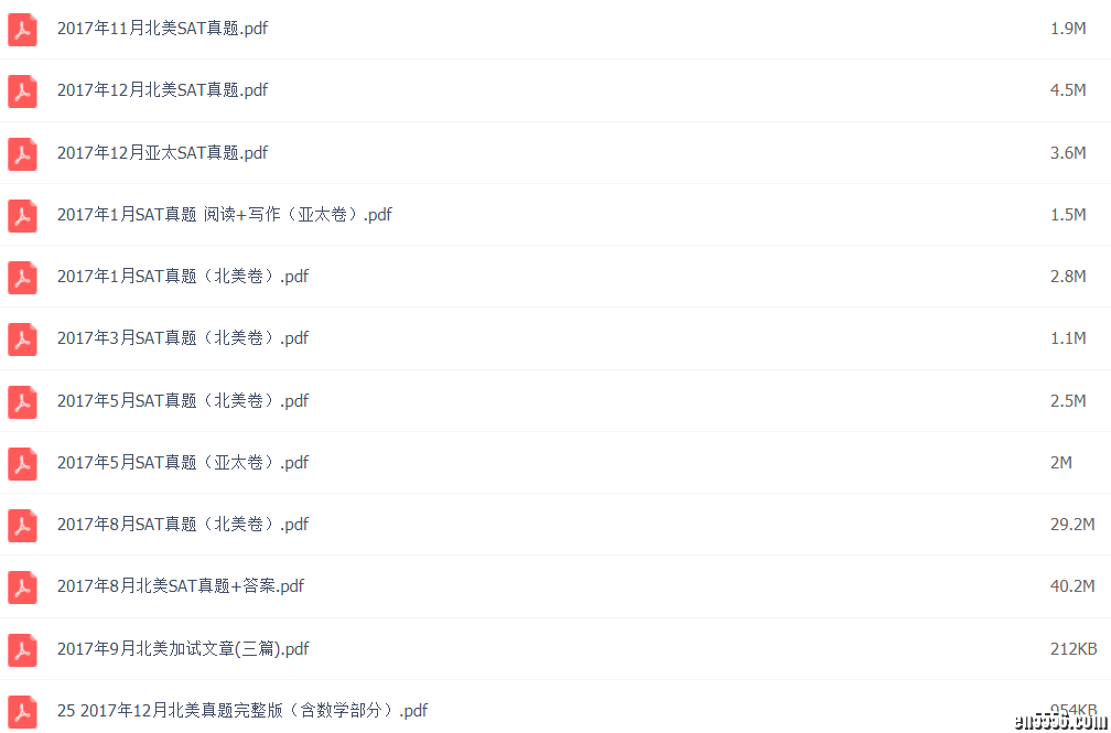 美国中学sat资料1969 作者:one 帖子ID:249539 