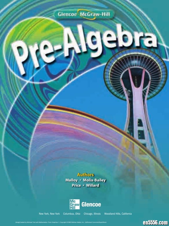 美国初中预备代数Glencoe Pre Algebra2356 作者:one 帖子ID:249543 