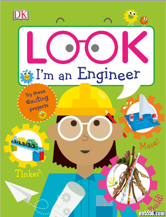 DK Look I'm An Engineer 我是工程师 儿童职业体验1121 作者:one 帖子ID:249649 
