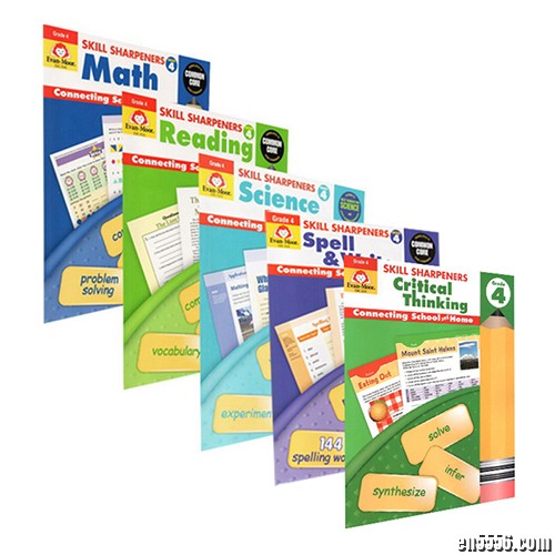 Evan Moor Skill Sharpeners 技能卷笔刀全系列Critical Thinking、Math、Reading、Science、Spell &amp; Write1933 作者:one 帖子ID:249661 