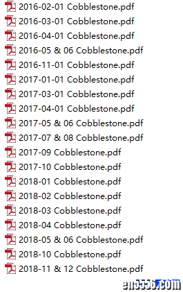 北美儿童杂志(无水印)：Cobblestone 2018全年（全），送2016、2017，部分缺失1903 作者:one 帖子ID:249987 
