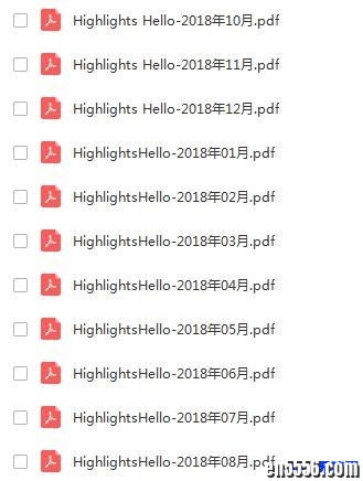 美国Hightlights三套杂志2018年全年 Hightlights Hello，Hightlights High Five ，Hightlights for Children(高清PDF)9002 作者:one 帖子ID:249996 