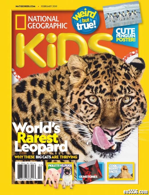美国国家地理儿童版8-11岁 2019年2月刊最新版 National Geographic Kids4175 作者:one 帖子ID:250005 