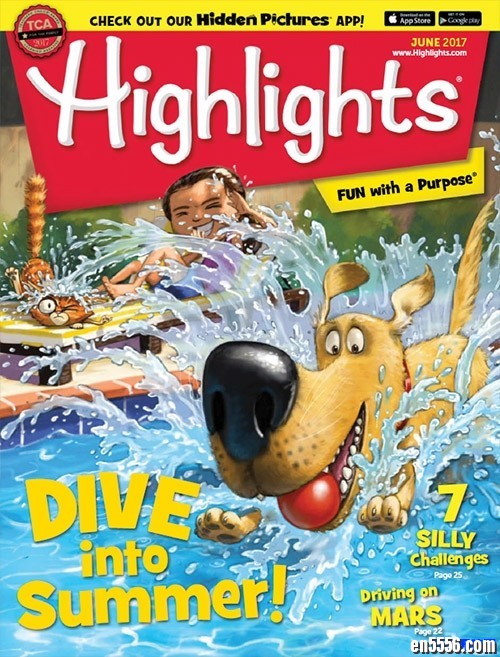 美国儿童杂志 Highlights for Children 2017全年合集（12本）PDF文件4260 作者:one 帖子ID:250030 